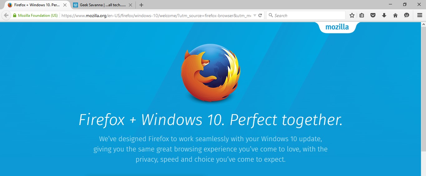 Mozilla Releases Firefox 40 For The Pesky #Windows10 With Better Security